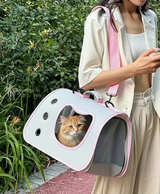 Pet Crossbody Carrier Bag Vaseffard