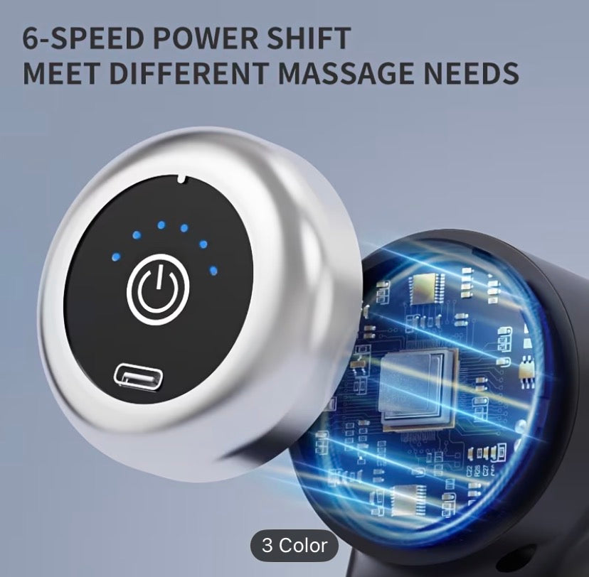 USB Rechargeable Massager Gun Vaseffard