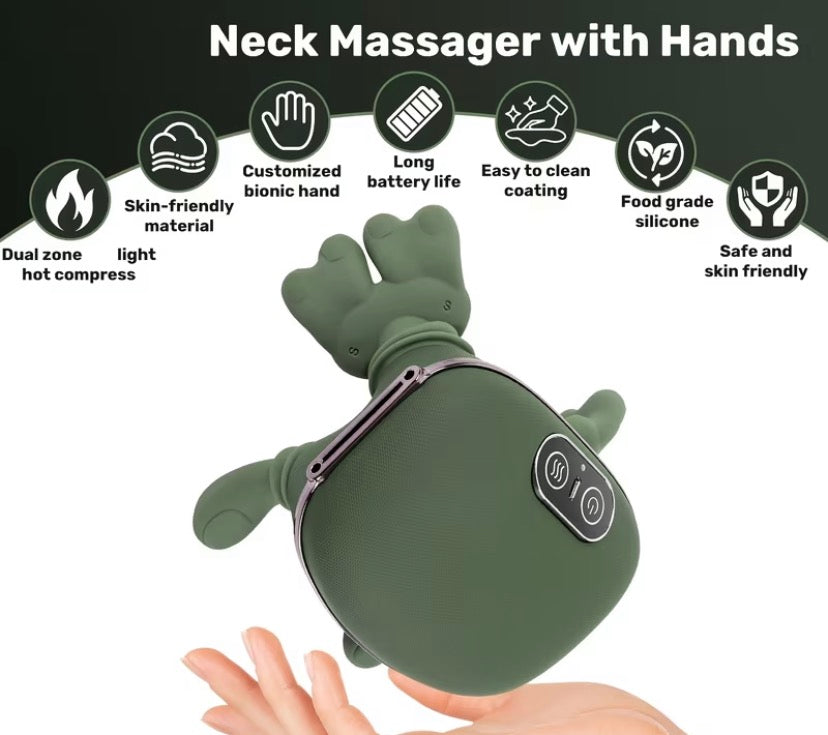 Simulated Human Shoulder and Neck Massager Vaseffard