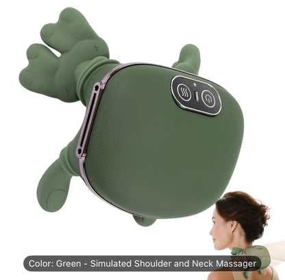 Simulated Human Shoulder and Neck Massager Vaseffard