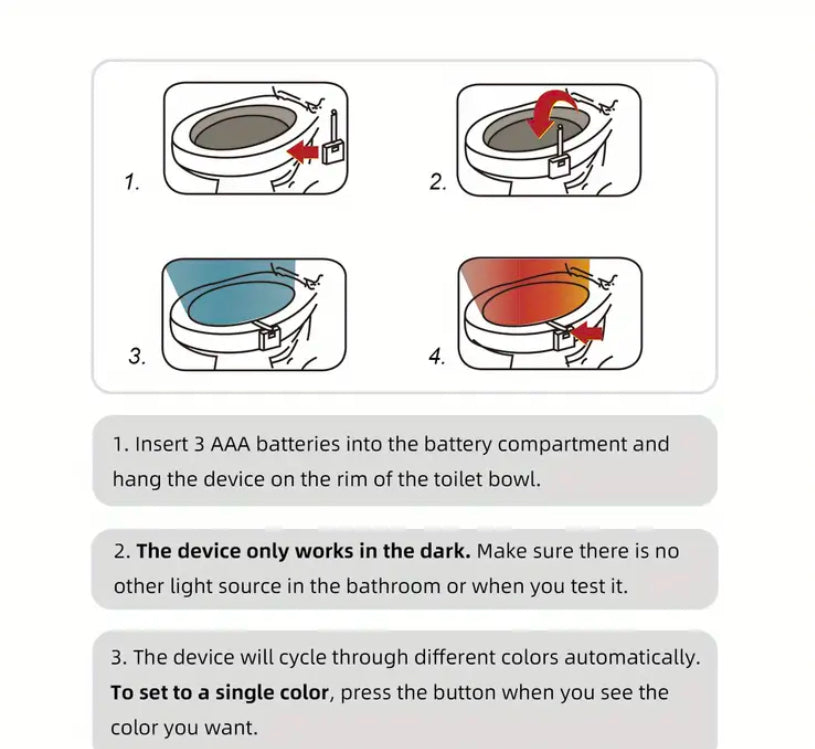 Toilet Night Light