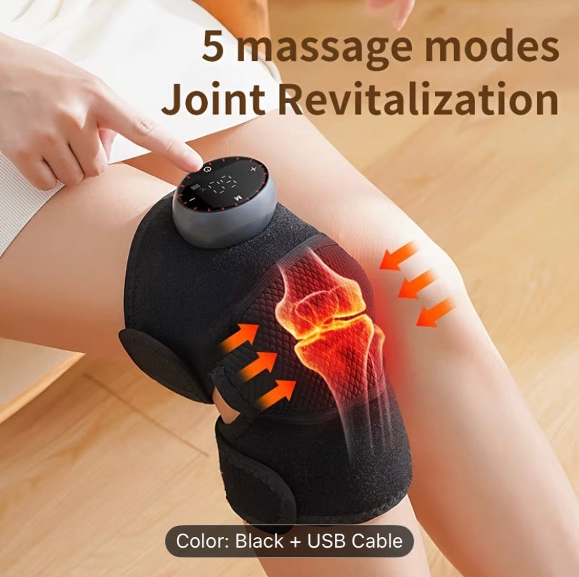 Rechargeable Knee Massager With Heating Function Vaseffard