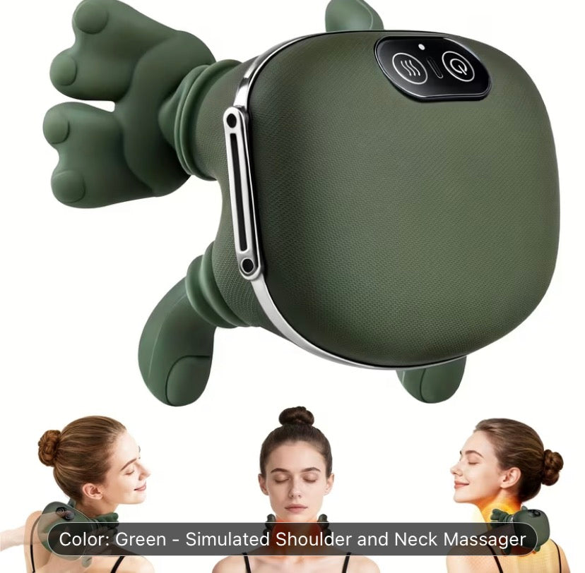 Simulated Human Shoulder and Neck Massager Vaseffard