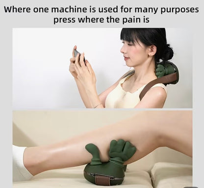 Simulated Human Shoulder and Neck Massager Vaseffard