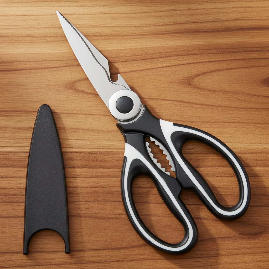 Durable Stainless Steel Kitchen Shears Vaseffard