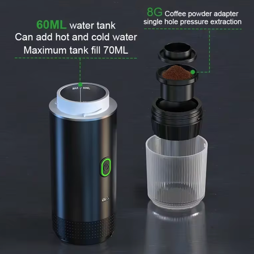 Top Portable Coffee Machine for Travellers, travel coffee machine Vaseffard