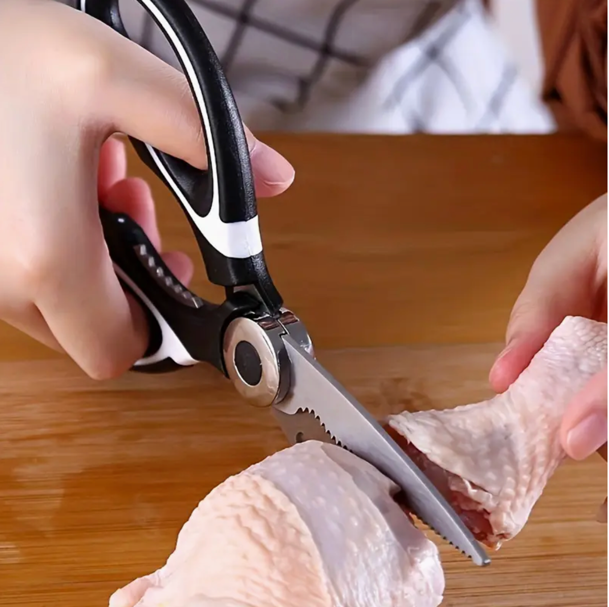 Durable Stainless Steel Kitchen Shears Vaseffard