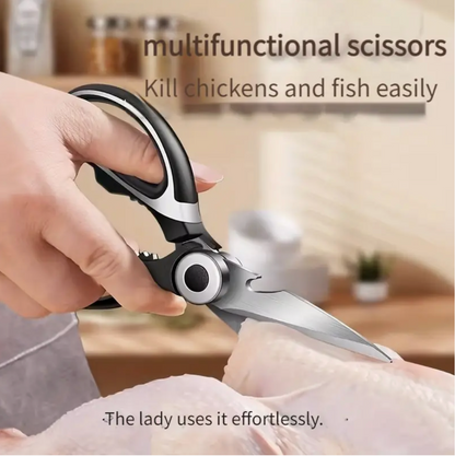 Durable Stainless Steel Kitchen Shears Vaseffard