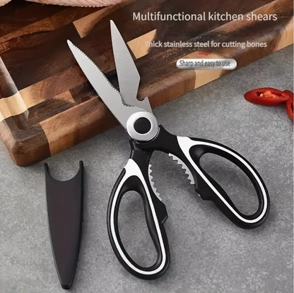 Durable Stainless Steel Kitchen Shears Vaseffard