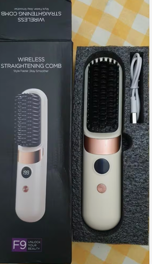 Straightening Comb And Curling Iron Vaseffard
