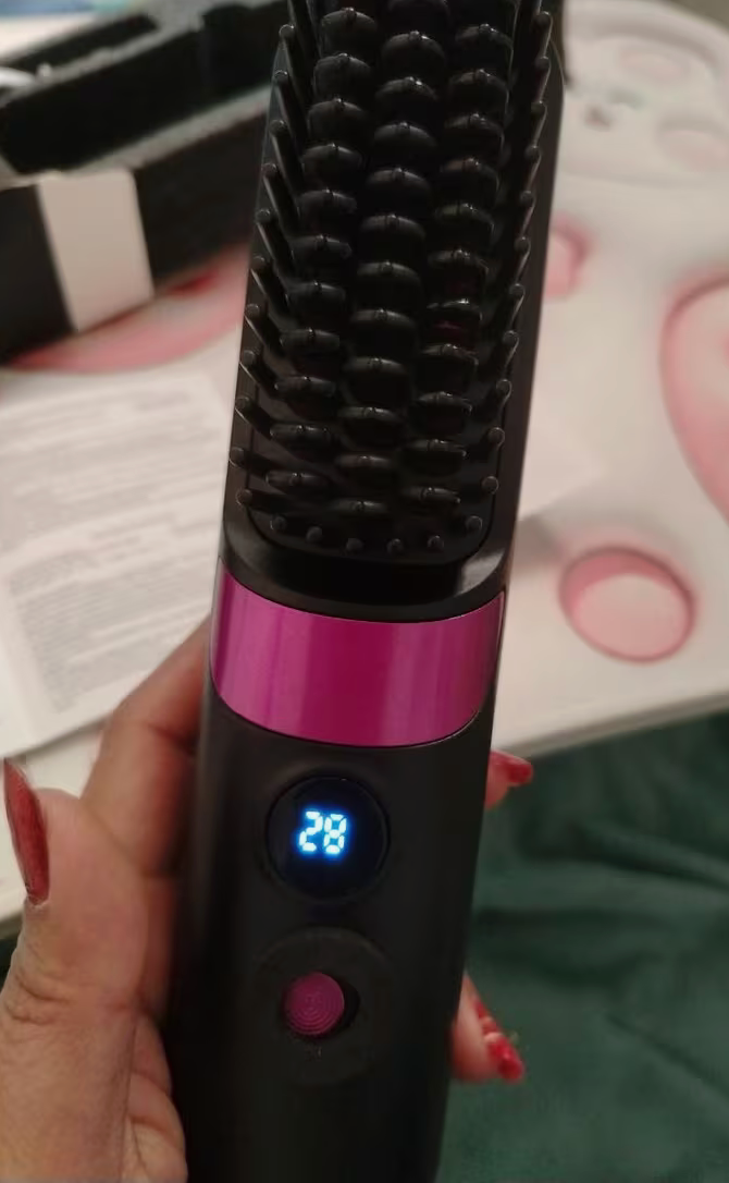 Straightening Comb And Curling Iron Vaseffard
