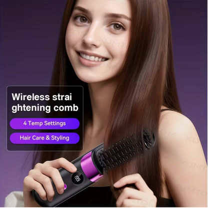 Straightening Comb And Curling Iron Vaseffard
