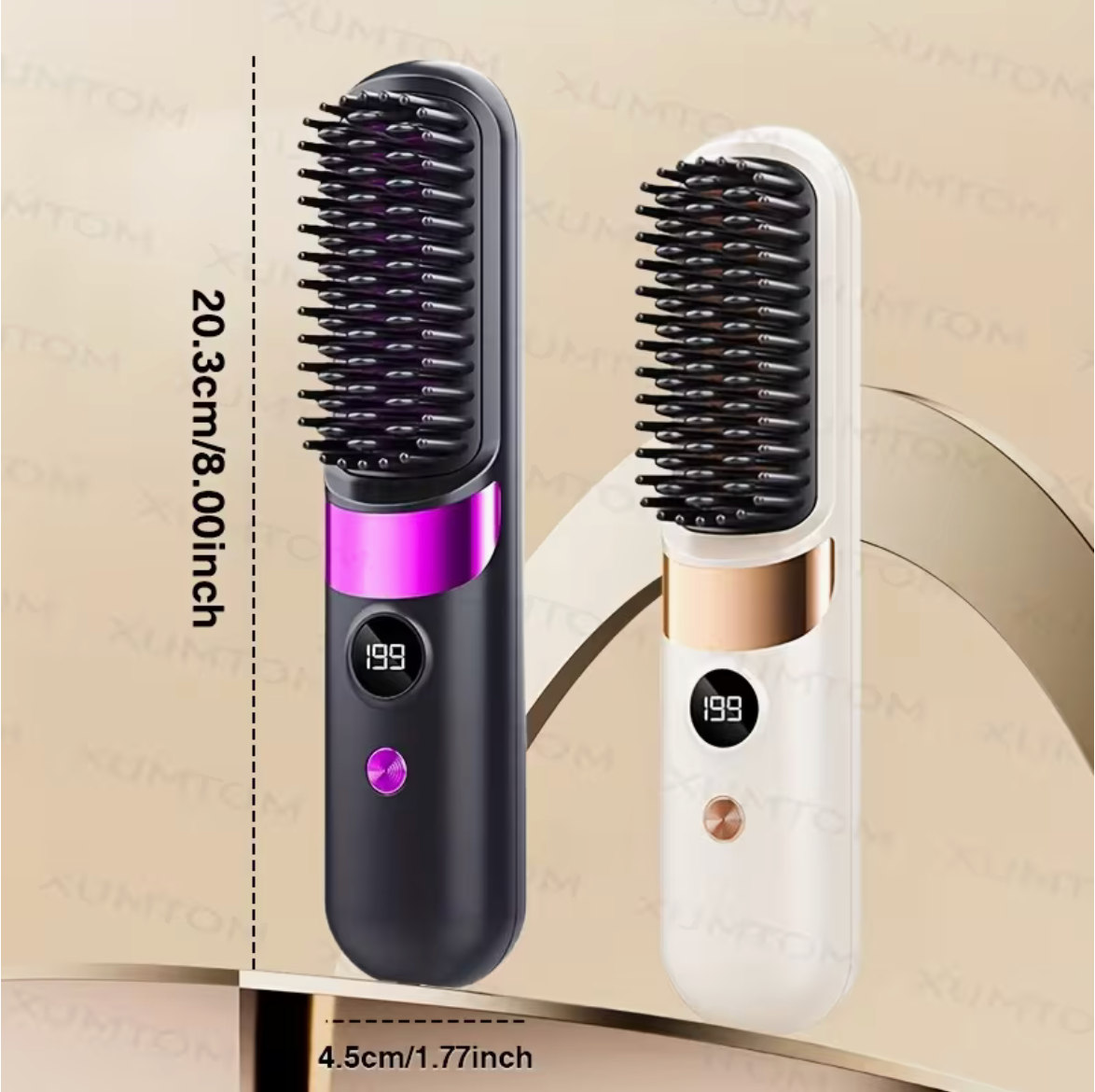 Straightening Comb And Curling Iron Vaseffard