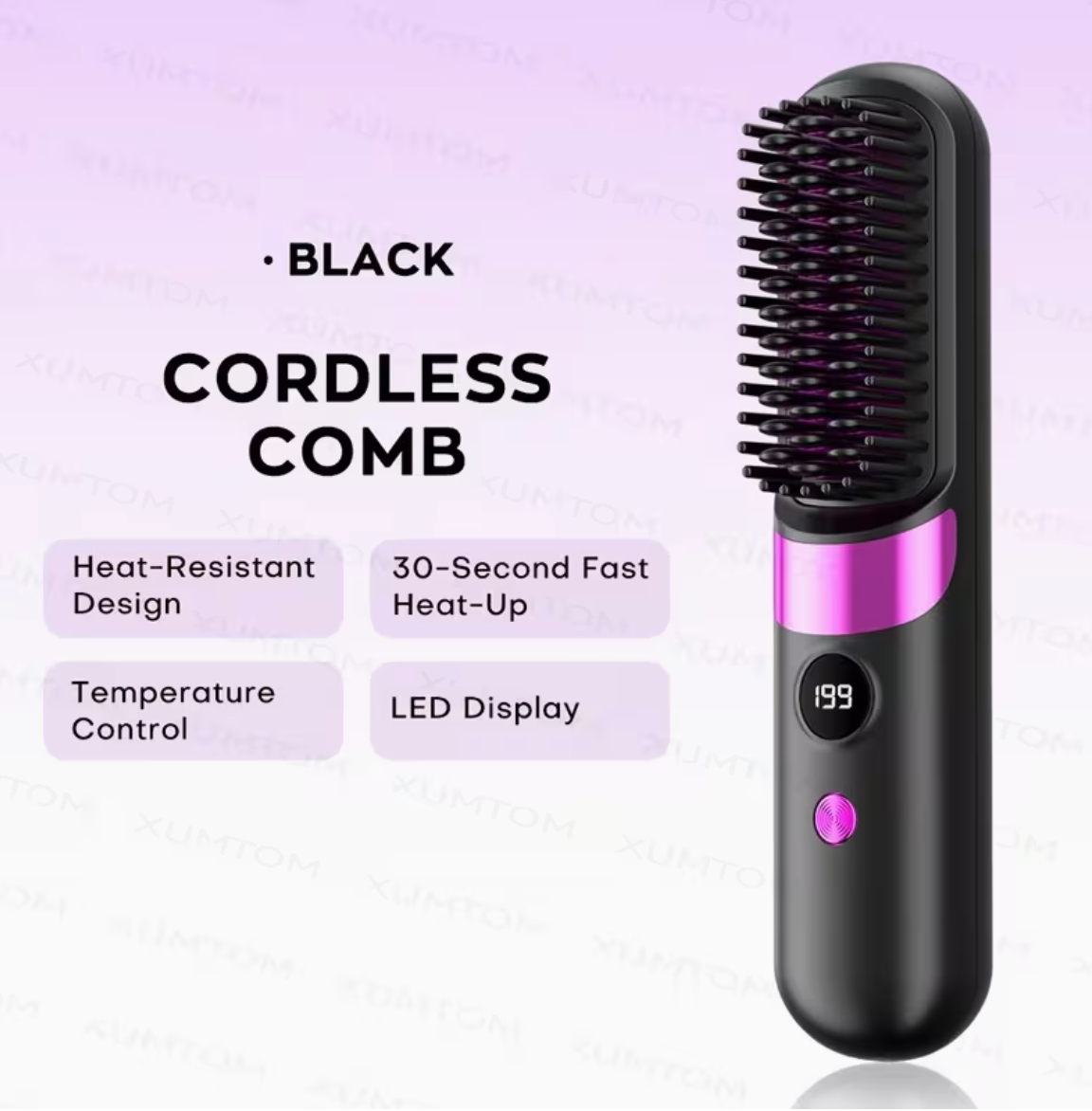 Straightening Comb And Curling Iron Vaseffard