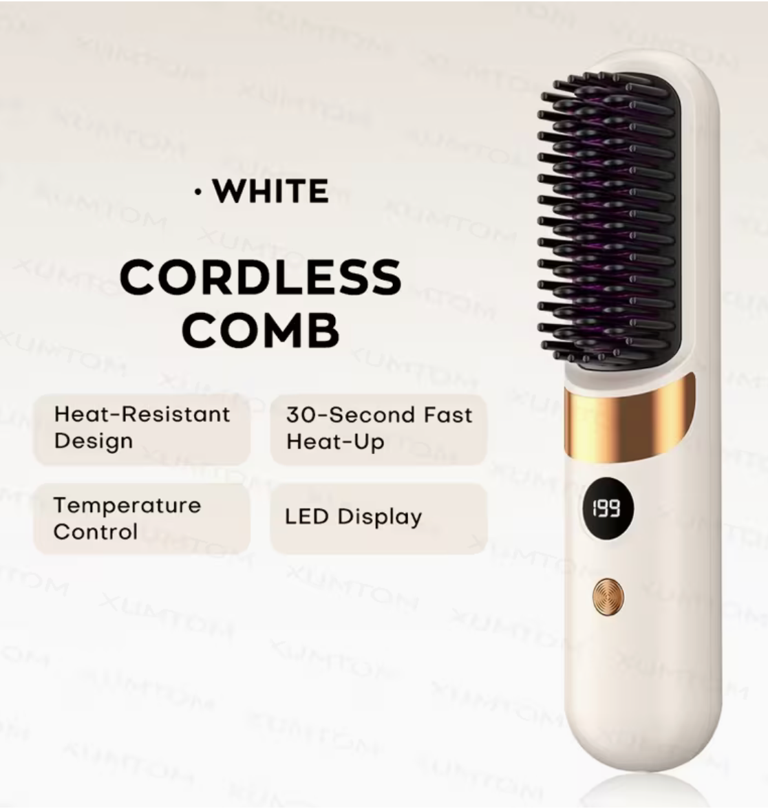 Straightening Comb And Curling Iron Vaseffard