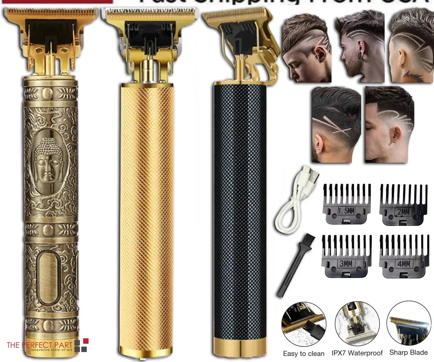 Professional Hair Trimmer Vaseffard