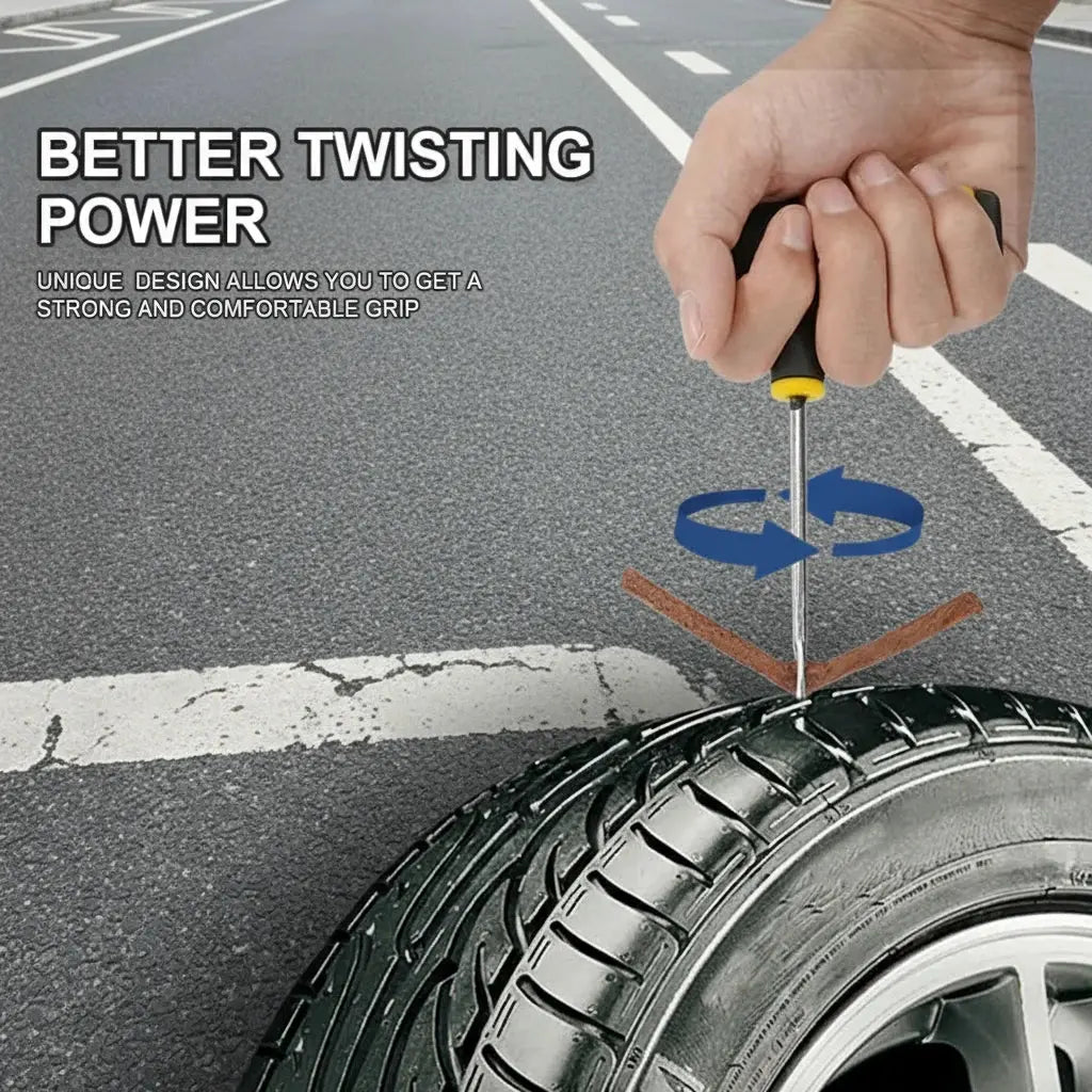 Flat Tire Fix for Car Vaseffard